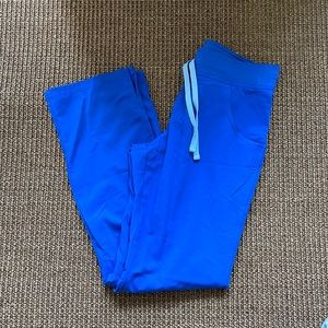 Figs Cargo Scrub Pants - Royal Blue